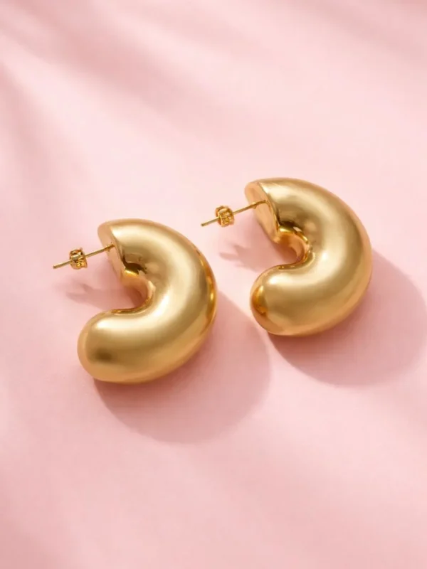 Aretes Nigeria  Gold