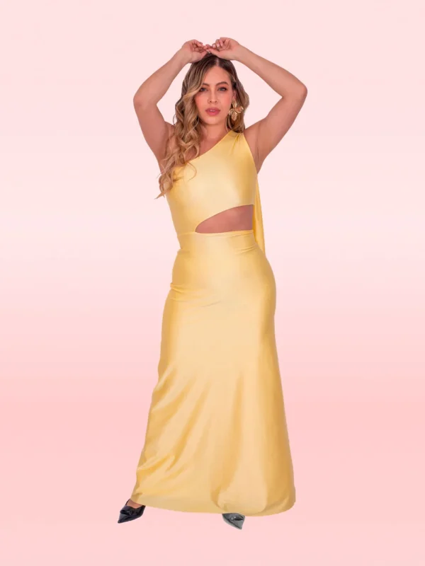 Vestido Bali Sol Radiante Forrado
