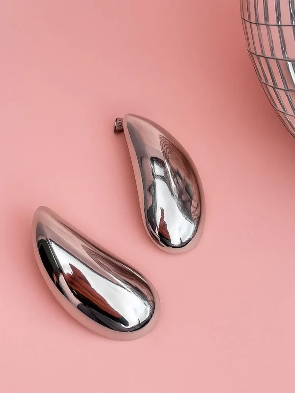 Aretes Bellini Silver - Imagen 1