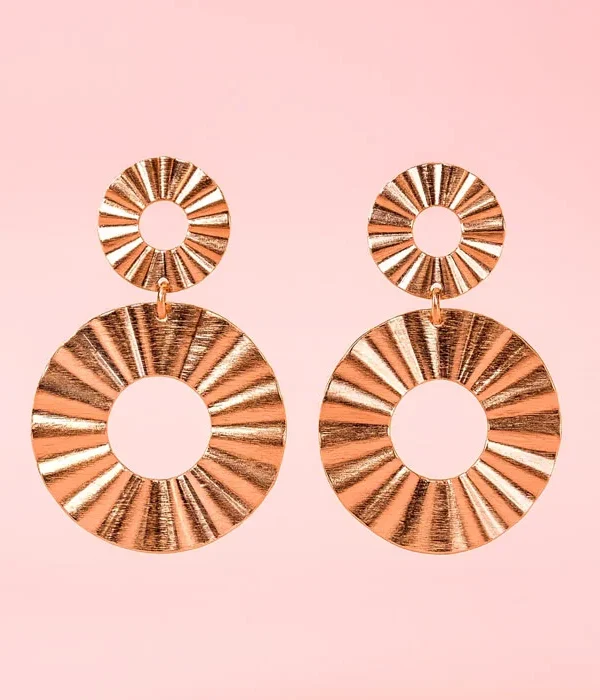 Aretes Boreal Rose - Imagen 1