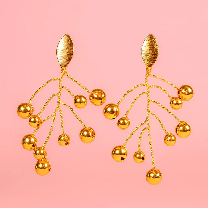 Aretes Mar de Oro - Imagen 2