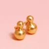 Aretes Montclair Gold - Imagen 2