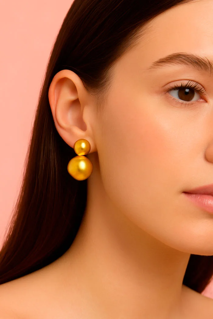 Aretes Montclair Gold - Imagen 1