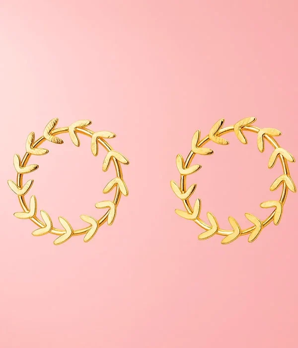 Aretes Nature - GOLD - Imagen 1