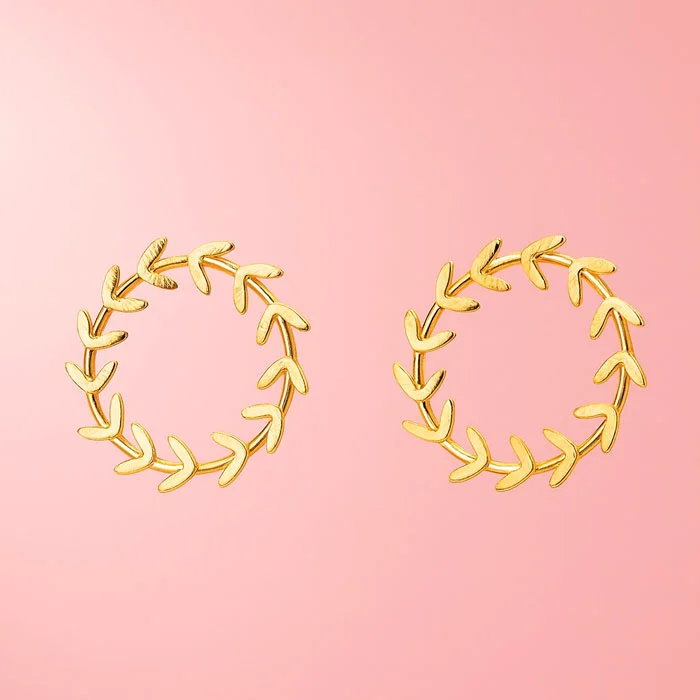 Aretes Nature - GOLD - Imagen 1