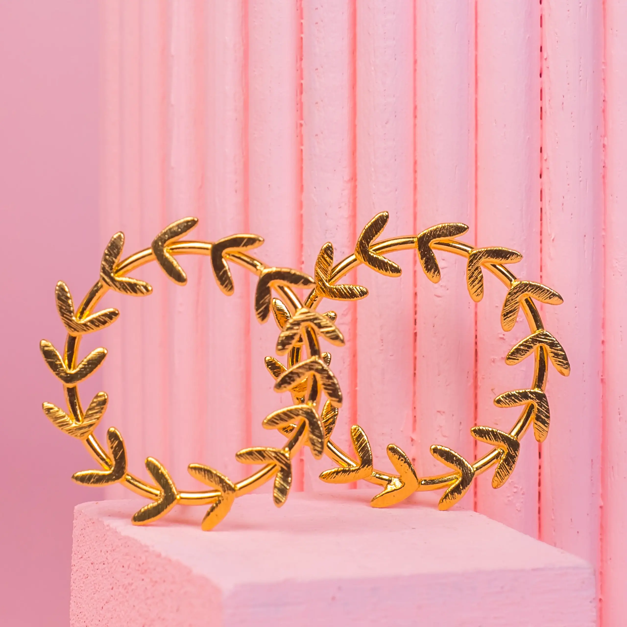 Aretes Nature - GOLD - Imagen 2