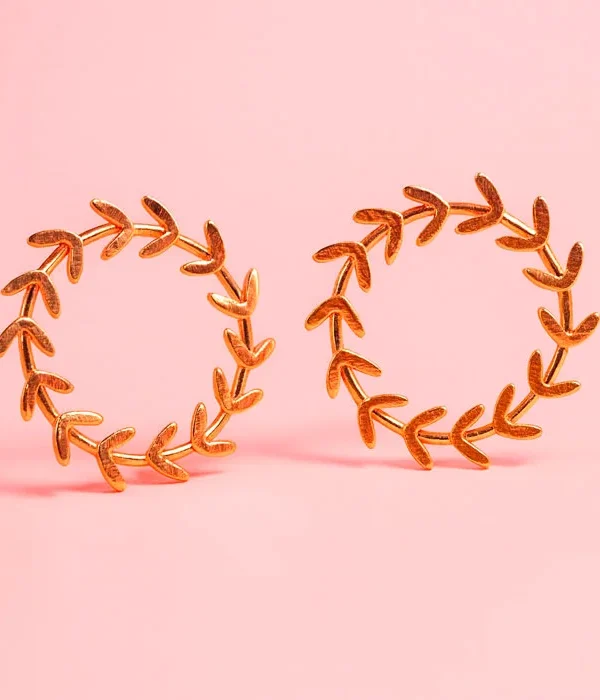 Aretes Nature Rose - Imagen 1