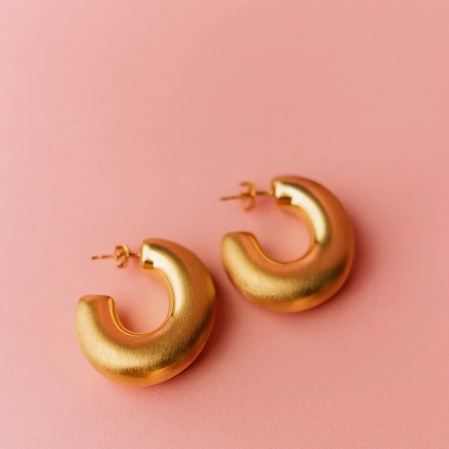 Aretes Polar Gold - Imagen 1