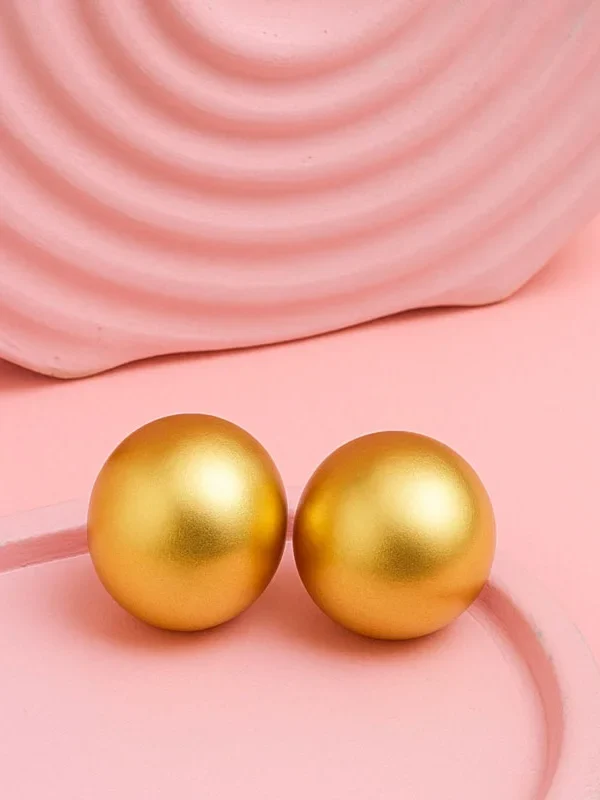 Aretes Quebec Gold - Imagen 1