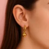 Aretes Zurich Gold - Imagen 2