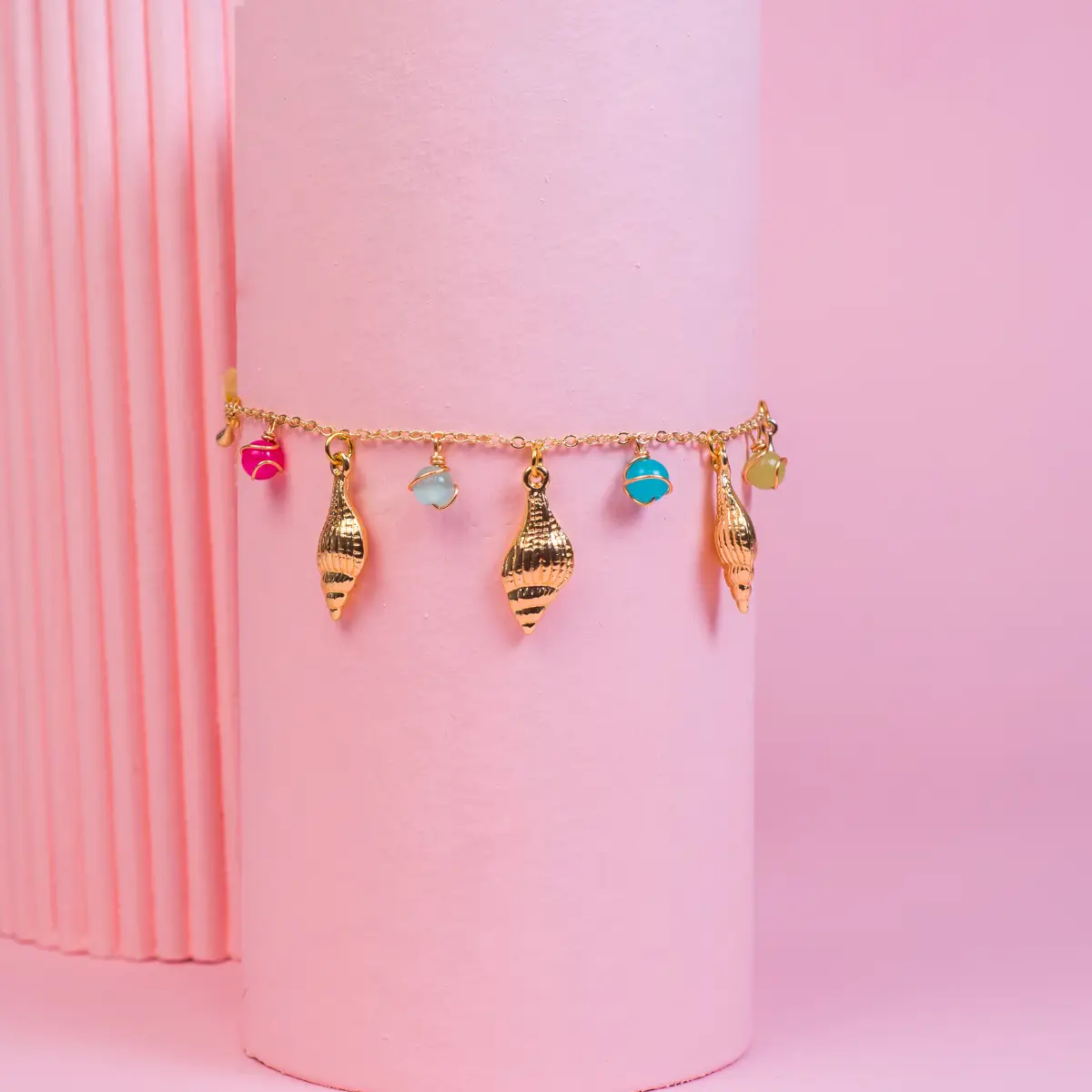 Brazalete Caracoles de Colores - Imagen 1