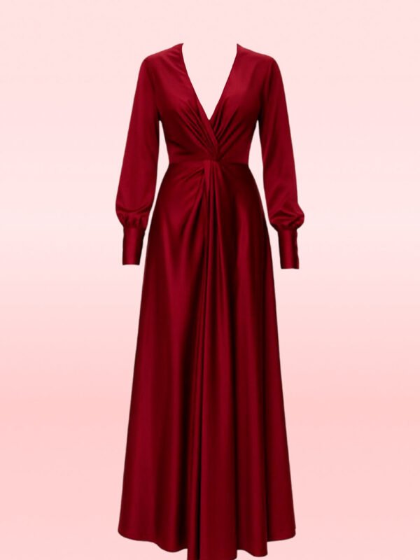 Vestido Santa Catalina Merlot