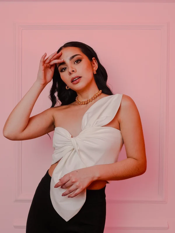 Top Paris Blanco