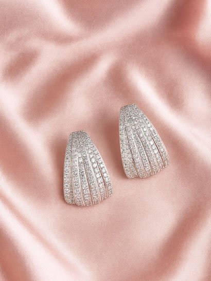 Candongas Gloss Silver