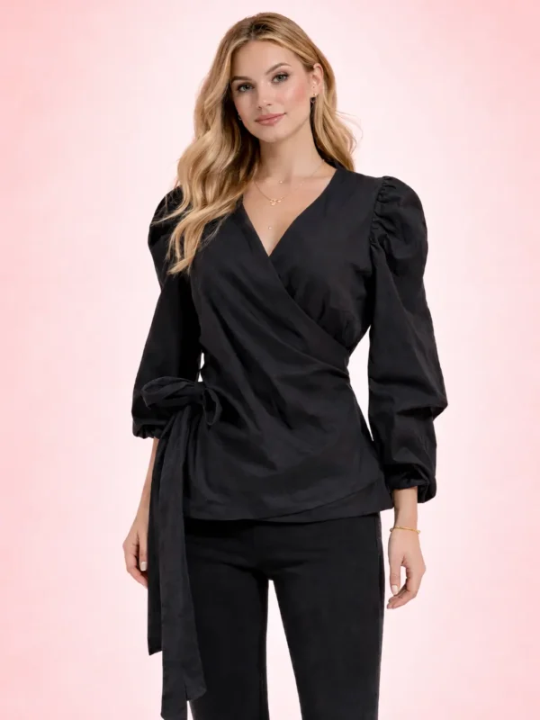 Blusa Daphne Negro