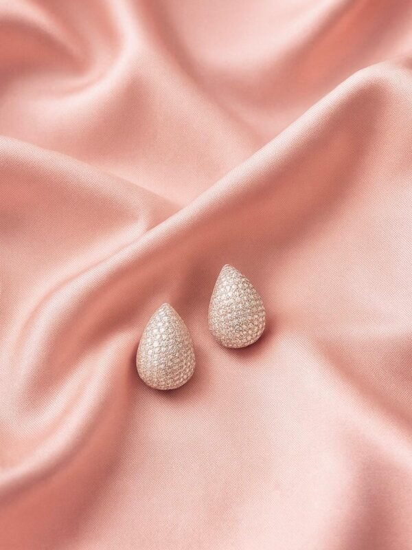 Aretes Baby Crystal Silver