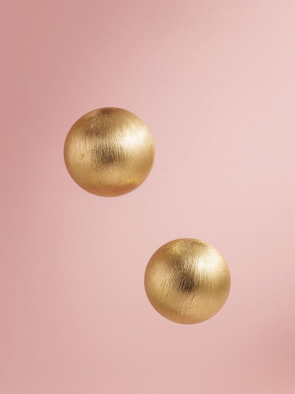 Aretes Golden Buble
