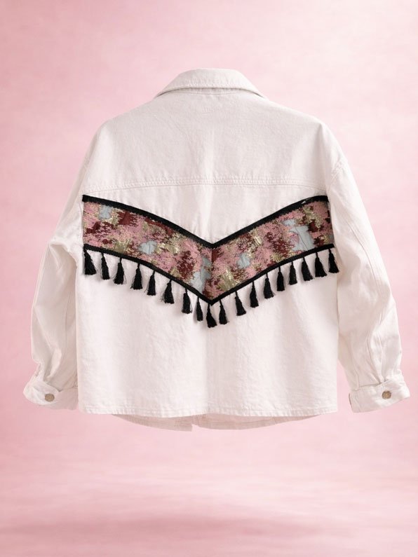 Chaqueta Amatista Blanca