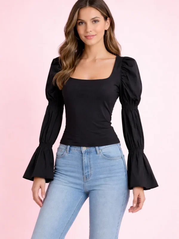 Blusa Julia Negra