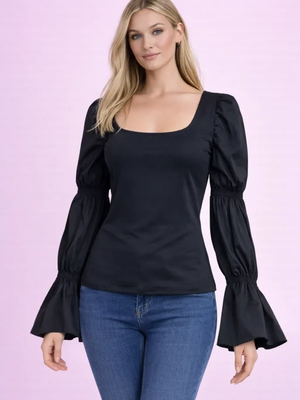 Blusa Julia Negra