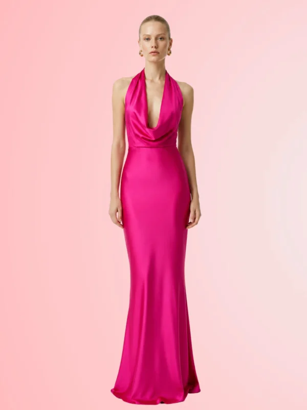 Vestido Capri Fucsia Silvestre