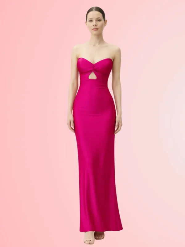 Vestido Curazao Fucsia Silvestre