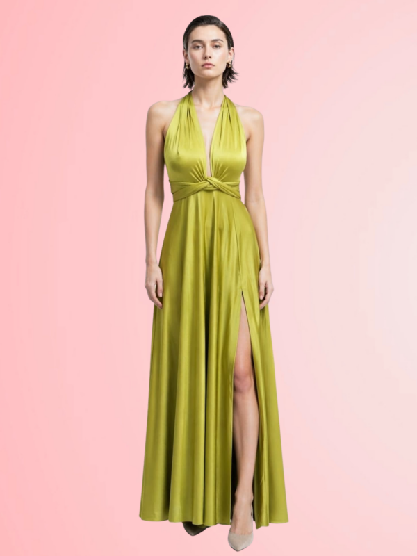 Vestido Bahamas Pistacho