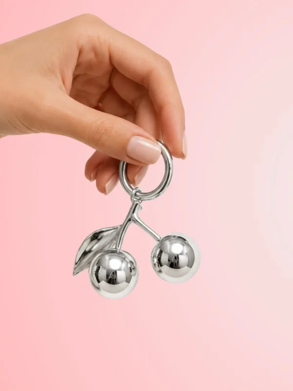 Llavero Cherry Silver