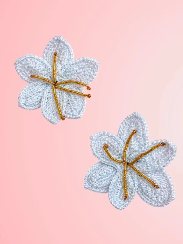 Aretes Gardenias