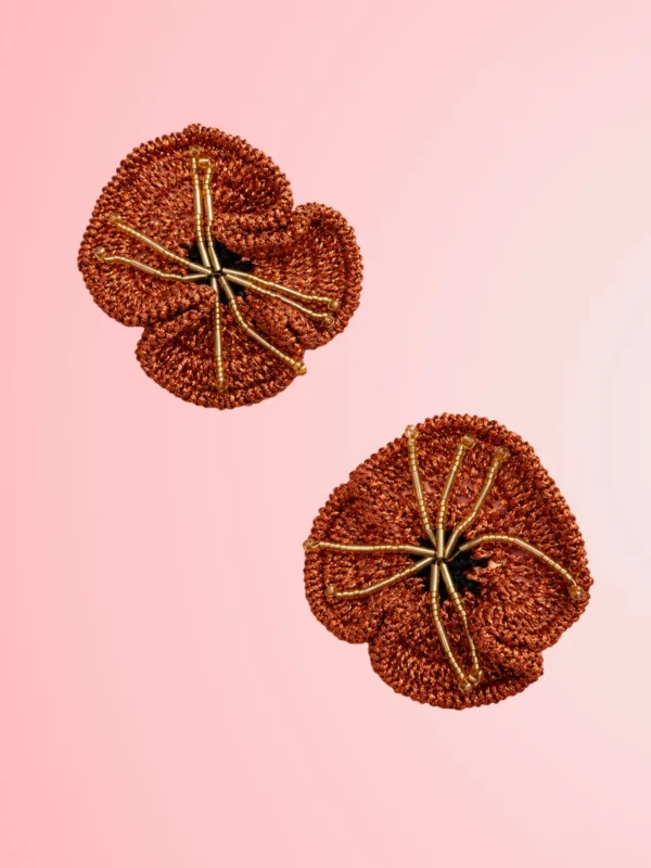 Aretes Begonias