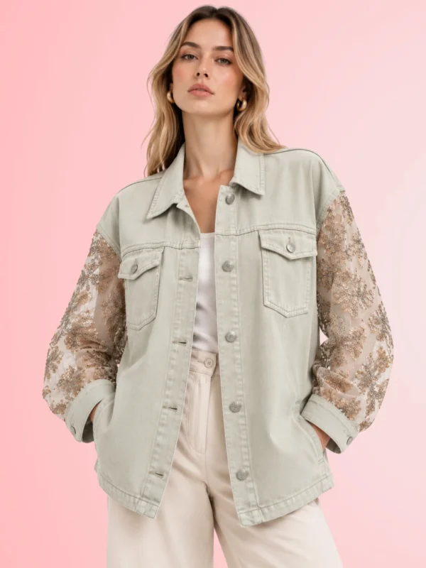 Chaqueta Golden Bloom